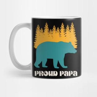 Proud Papa Forest Bear Mug